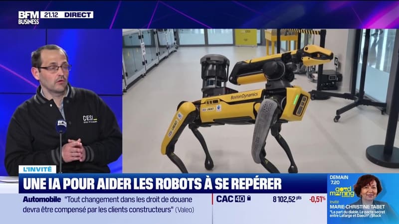 Vincent Vauchey (CESI LINEACT) : Une IA pour aider les robots à se repérer dans l'espace - 27/02