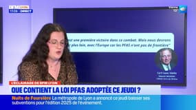 Polluants éternels: que contient la loi PFAS adoptée ce jeudi?