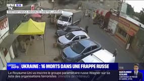 Ukraine: une frappe russe fait au moins 16 morts sur un marché dans une ville de la région de Donetsk