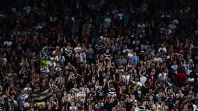 Des supporters des Girondins de Bordeaux, à la Matmut Atlantique le 17 août 2019