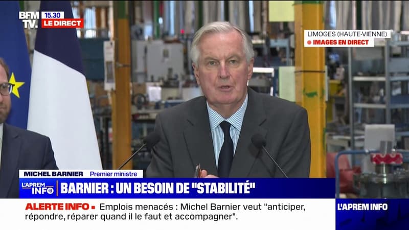 Michel Barnier affirme ne pas être dans un 