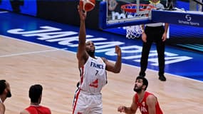 Guerschon Yabusele le 31 août 2023 contre l'Iran