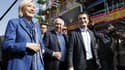 Marine Le Pen et Florian Philippot.
