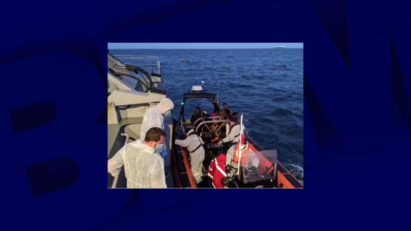 Une quarantaine de migrants ont été secourus en mer ce vendredi. 