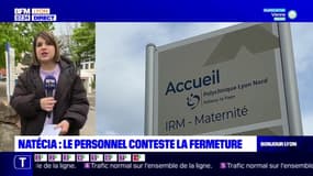 Rhône: le personnel de la clinique Natécia conteste la fermeture de la maternité