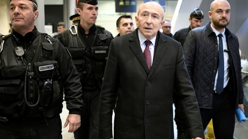 Gérard Collomb dénonce le renfort de militants venus à Notre-Dame-des-Landes uniquement pour se "confronter aux forces de l'ordre".