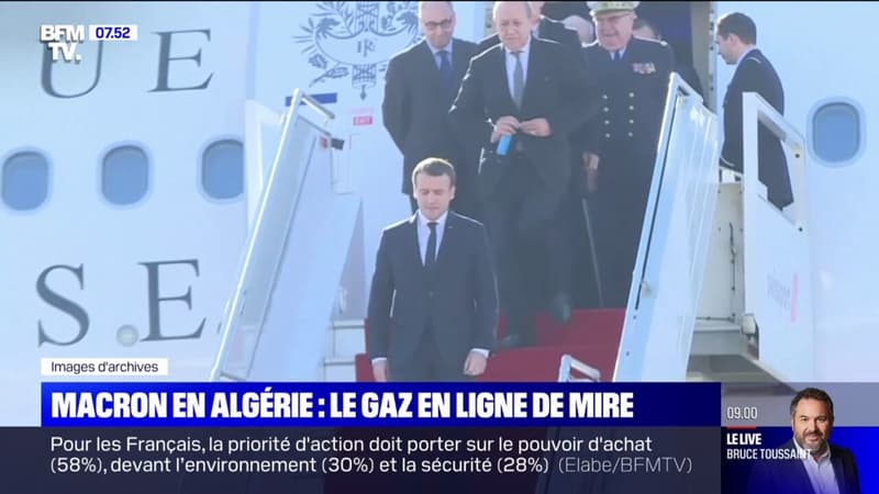 Emmanuel Macron se rend en Algérie avec le gaz en ligne de mire