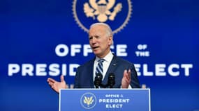 Le président élu Joe Biden, le 10 novembre 2020 à Wilmington, dans le Delaware