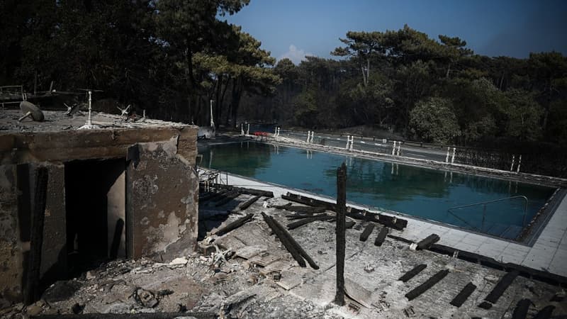 Incendies en Gironde: les images du célèbre camping des Flots Bleus détruit par les flammes