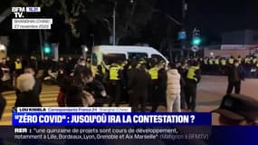 Présence policière massive à Shangai en réponse aux manifestations contre la politique "Zéro Covid"