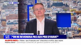 Shrinkflation: "Ce n'est pas à nous" d'informer les consommateurs mais "c'est à l'industriel de le faire", estime Dominique Schelcher (PDG de Système U)