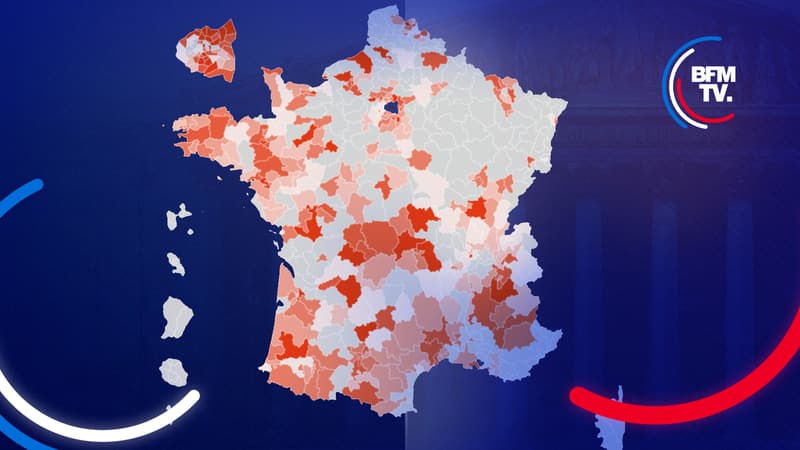 CARTE. Législatives: la France du vote Nupes au second tour