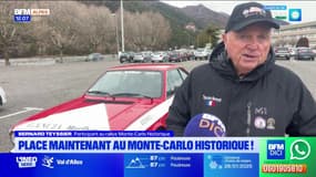 Alpes-de-Haute-Provence: un Dignois se prépare à s'élancer lors du rallye Monte-Carlo historique