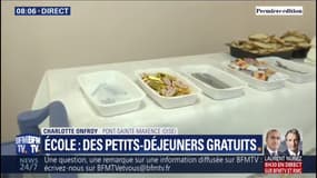 Cette école de l'Oise expérimente les petits-déjeuners gratuits pour ses élèves