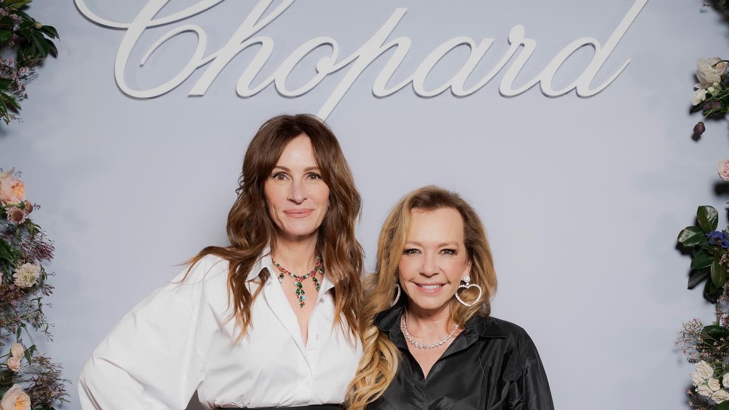 Caroline Scheufele et Julia Roberts 