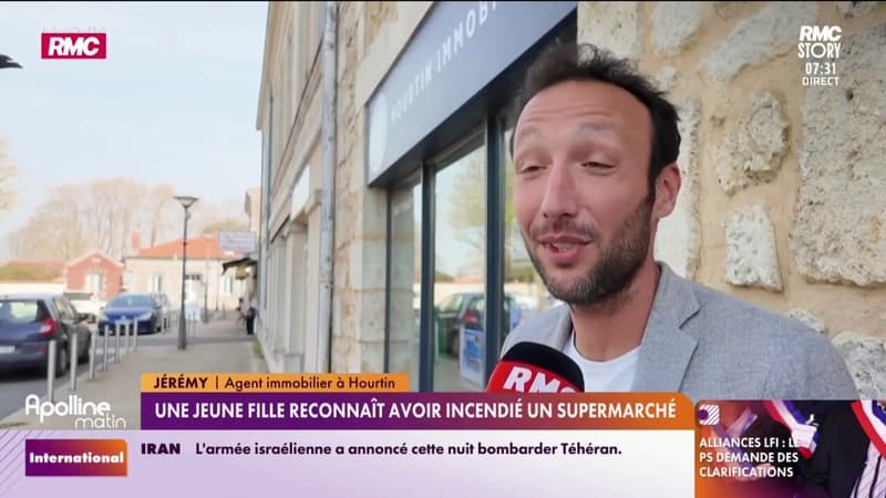 Une jeune fille reconnaît avoir incendié un supermarché