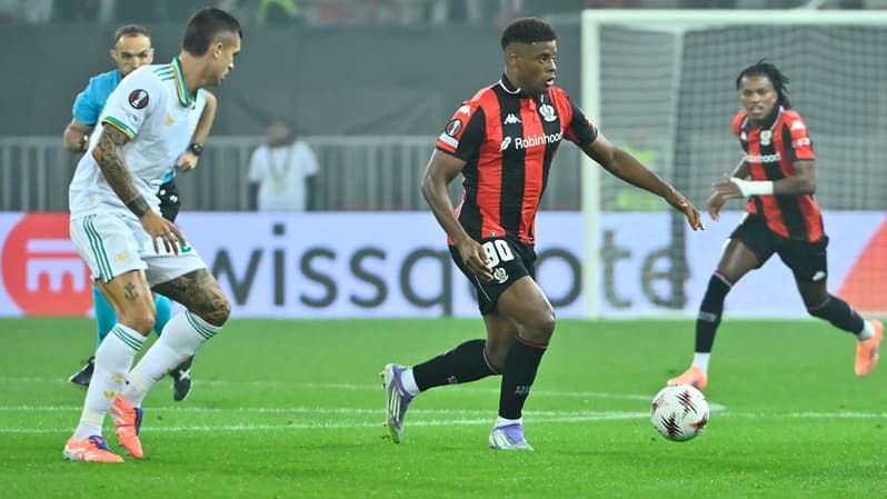 Ligue Europa - Nice-AS Rome - Kevin Carlos, le 24 septembre 2025
