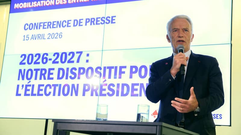 Patrick Martin assure que "les patrons ne se lèvent pas le matin" en pensant au RN: le Medef assume de parler à tous les partis et veut peser sur la présidentielle en "remettant l'économie au centre du débat"