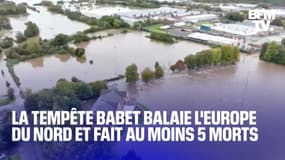 La tempête Babet qui frappe l'Europe du Nord a fait au moins 5 morts