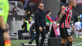 Franck Haise lors de Nice-Angers, le 7 décembre 2025.