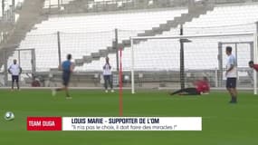 Louis-Marie, supporter de l'OM, exige plus de jeu de la part de Villas-Boas