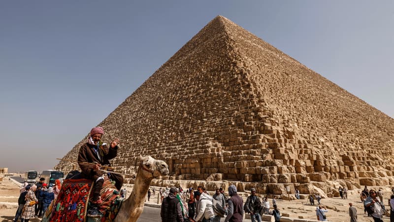 Égypte: découverte d'un couloir caché dans la Pyramide de Khéops