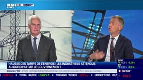 Nicolas de Warren, Président de l’Union des industries utilisatrices d'énergie): construire des EPR "est absolument indispensable [...] D'ici 2050, la consommation d'électricité dans l'industrie française sera multipliée par 3,2"