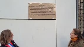 La plaque commémorative a été inaugurée le lundi 11 novembre 2024 lors d'une cérémonie organisée au 42 boulevard Jourdan, dans le XIVe arrondissement de Paris. 