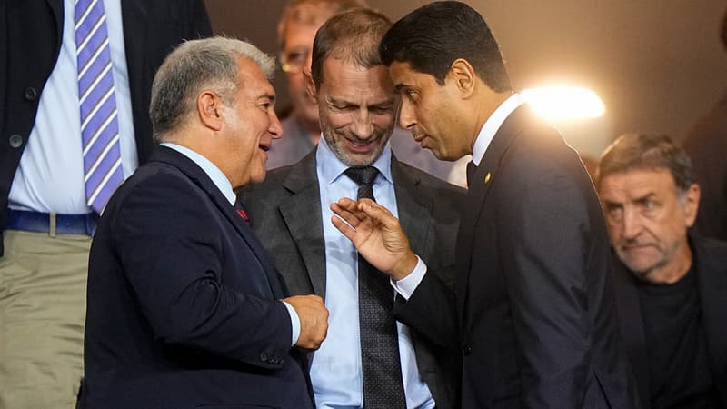 "Une très bonne relation avec Nasser": Laporta révèle comment al-Khelaïfi a aidé au...