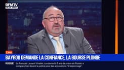 Après la prise de parole de François Bayrou, la bourse plonge