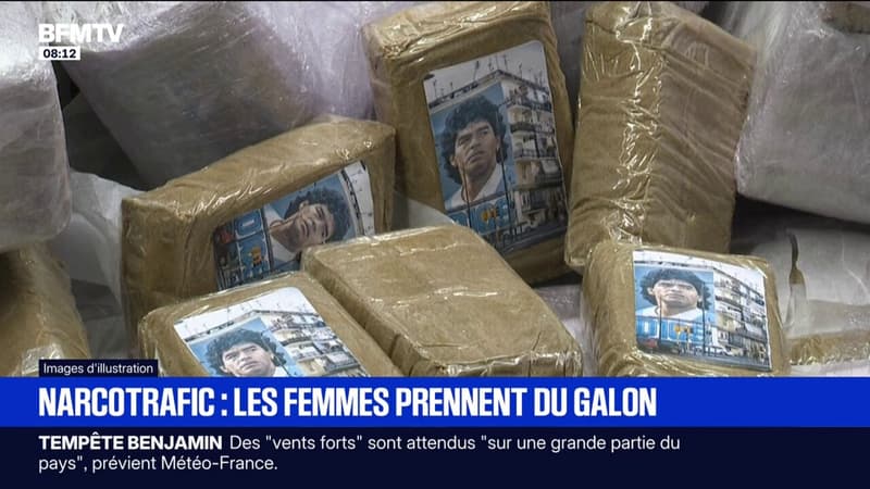 Les femmes de plus en plus nombreuses Ã  Ãªtre impliquÃ©es dans le trafic de stupÃ©fiants