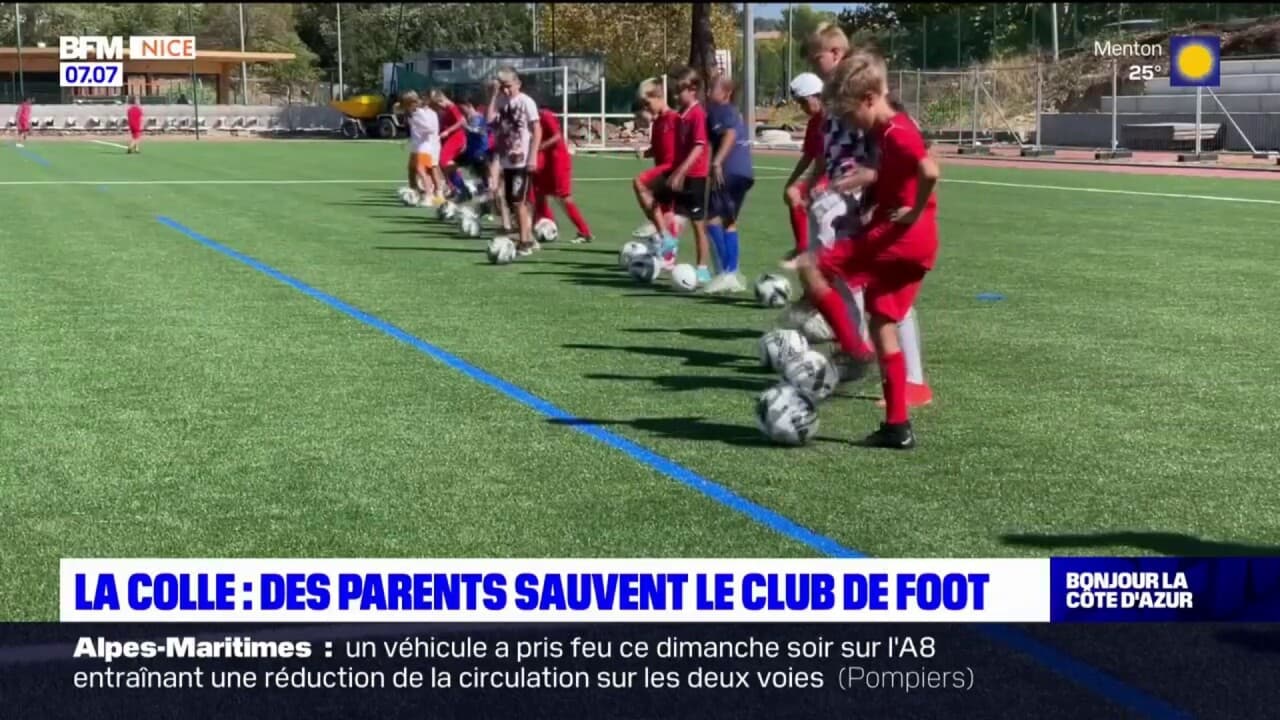 La CollesurLoup des parents d'élèves sauvent le club de football