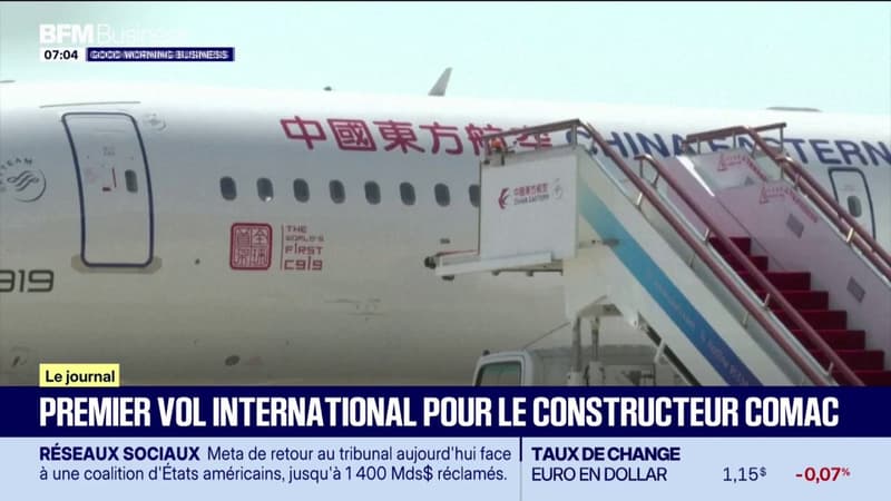 Premier vol international pour le constructeur Comac