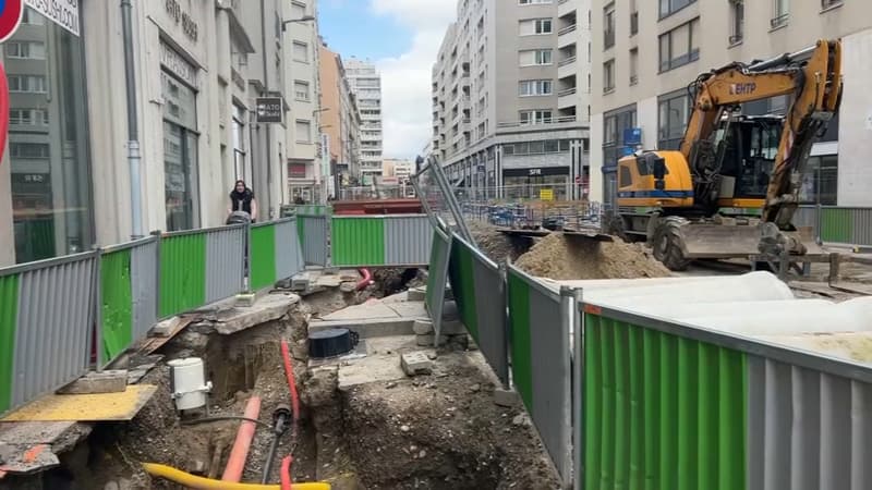 "Ça démotive les gens à venir": à Villeurbanne, le chantier du tramway T6 agace les commerçants