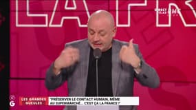 "Préserver le contact humain, même au supermarché... c'est ça la France" - 17/02