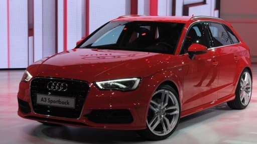 L'Audi A3 un des modèles présentés par le constructeur allemand, qui mise sur l'international