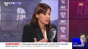 Anne Hidalgo: "J'irai jusqu'au bout parce qu'il y a autour de moi une force nouvelle"