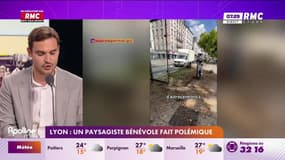 L'humeur de Victor : Lyon, un paysagiste bénévole fait polémique - 21/08