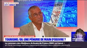 "Le problème de nos saisonniers c'est l'hébergement", affirme le président de la Fédération Hôtellerie Restauration et Tourisme Nice Côte d'Azur