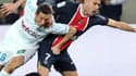 Jérémy Ménez et Morgan Amalfitano à la lutte