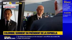 Gianni Infantino présent à la cérémonie d'investiture d'Abelardo de la Espriella
