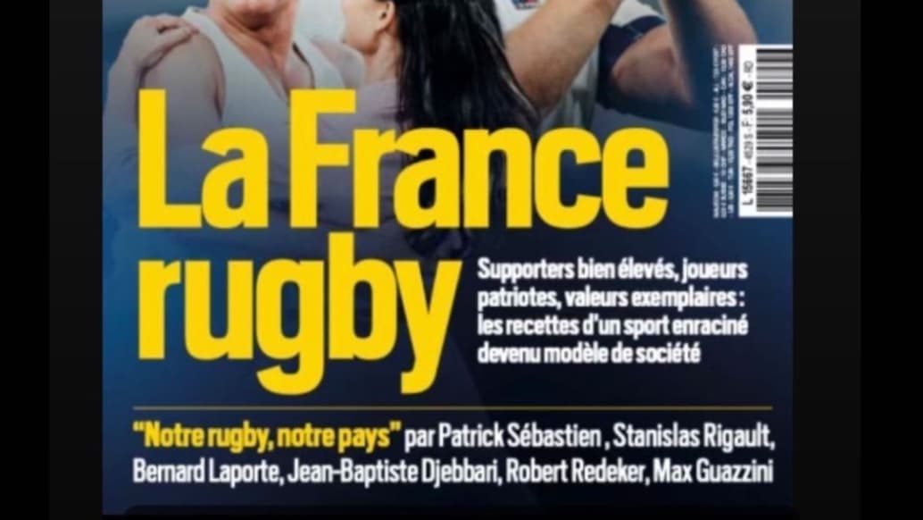 La story Instagram d'Antoine Dupont sur la Une de Valeurs Actuelles