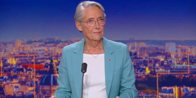Élisabeth Borne sur BFMTV ce lundi 26 janvier.