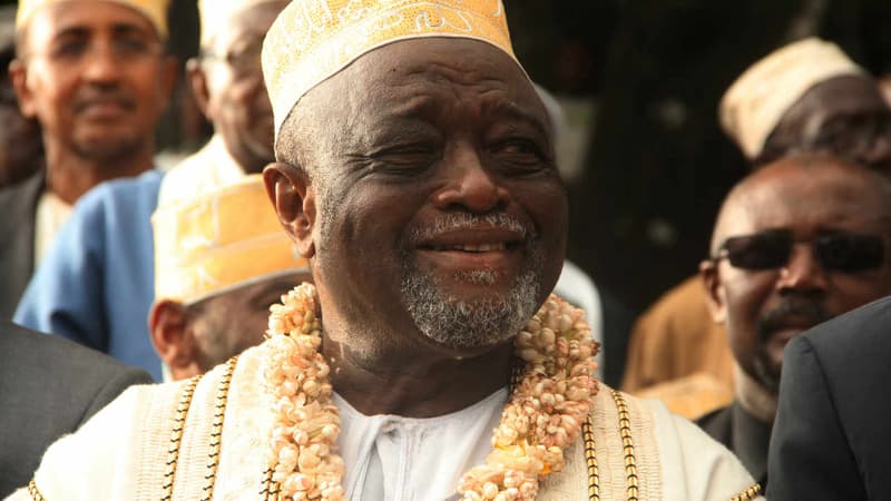 Le candidat à l'élection présidentielle des Comores, Mohamed Ali Soilihi, le 7 avril 2016.