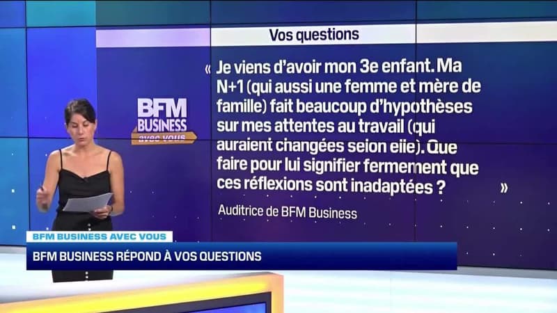 BFM Business avec vous : Les niveaux de discussions à adopter avec son supérieur - 31/08