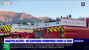 Hautes-Alpes: 40 sapeurs-pompiers envoyés dans les Bouches-du-Rhône