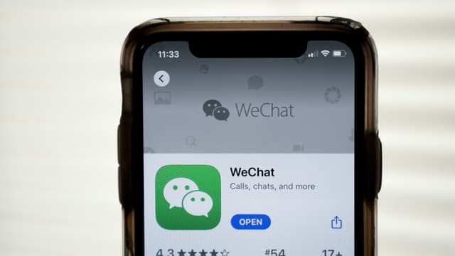 Les actuels utilisateurs de WeChat verront l'application quasiment désactivée aux Etats-Unis