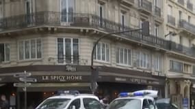 Le quartier autour de l'église Saint-Leu a été complètement bloqué à Paris samedi dernier.