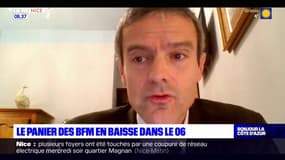 Le panier des BFM est en baisse dans les Alpes-Maritimes pour atteindre 182,61 euros