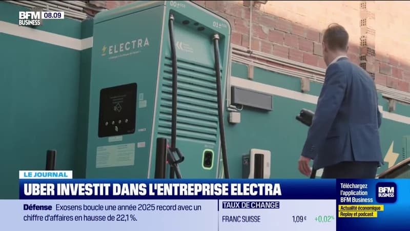 Uber investit 100 millions d'euros dans l'entreprise Electra pour développer les stations de recharges électriques